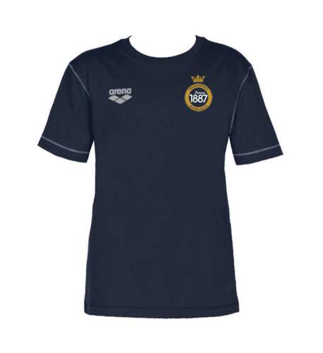 Simmis UNISEX Arena T-paita, Anno -logo rinnassa ja Simmis -logo selässä