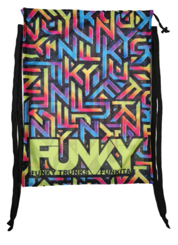 Funky Brand Galaxy mesh bag