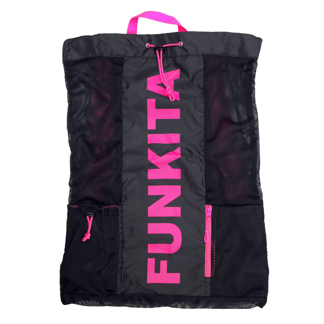 Funkita Accessories Gear Up Mesh Backpack - Pink Shadow