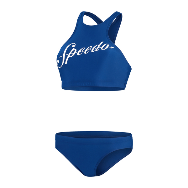 Speedo Womens Logo Volley 2 Piece