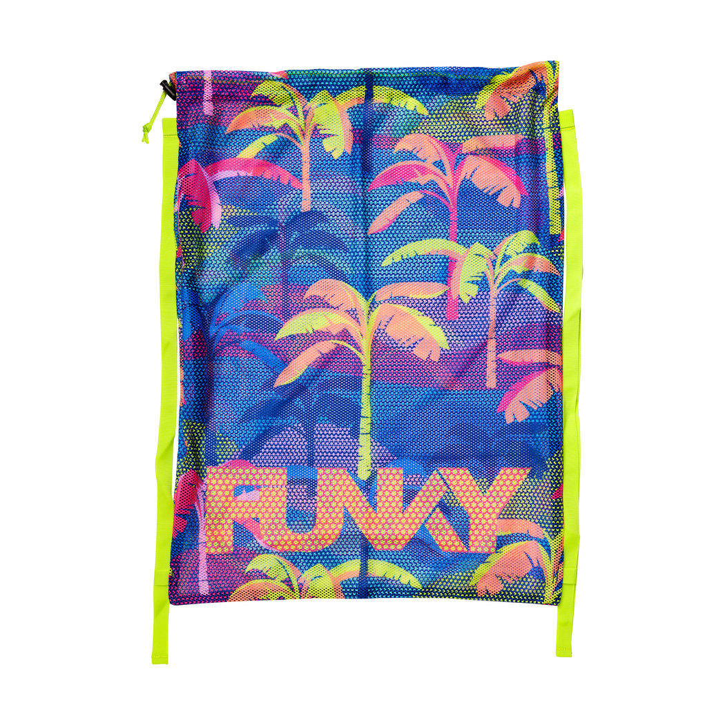 Funky Accessories Mesh Gear Bag - Palm A Lot